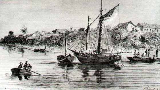 nav1 560x315 - História: antes do barco a vapor, navegação na Amazônia era a vela, remo e corda - manaus náutica