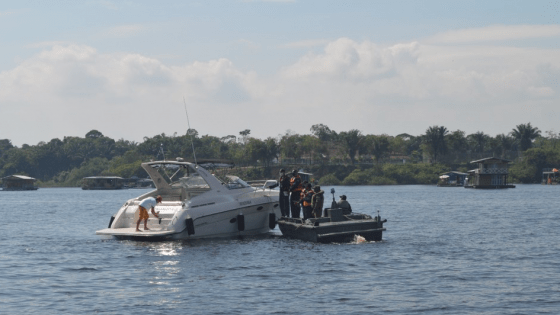 Captura de Tela 2022 10 12 as 11.16.38 560x315 - Rios mais baixos  exigem cuidados adicionais na navegação de lazer em Manaus - manaus náutica