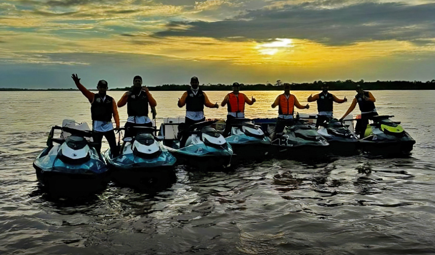 Captura de Tela 2024 09 11 as 19.04.08 - De jet sky, equipe sai de Roraima e percorre 6 mil quilômetros pelos rios da Amazônia até Mato Grosso - manaus náutica