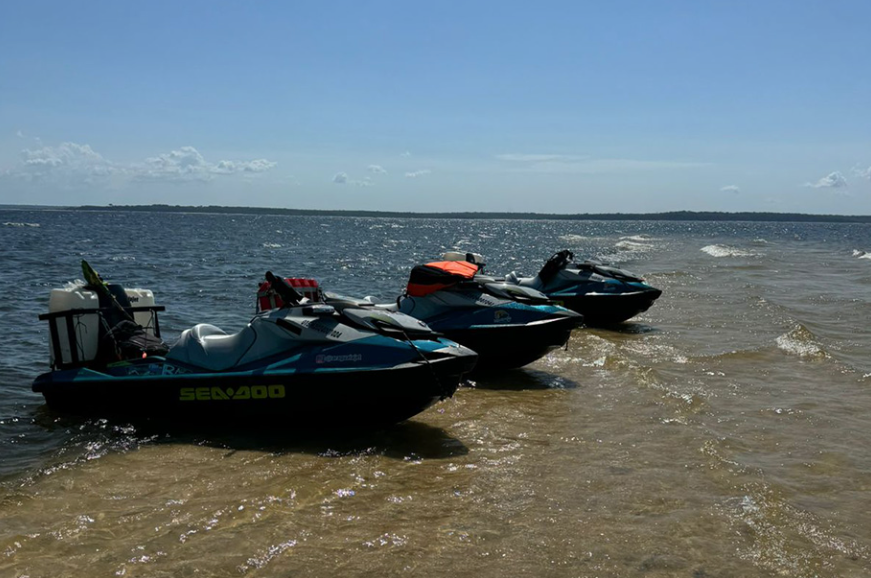 Captura de Tela 2024 09 11 as 19.06.31 - De jet sky, equipe sai de Roraima e percorre 6 mil quilômetros pelos rios da Amazônia até Mato Grosso - manaus náutica